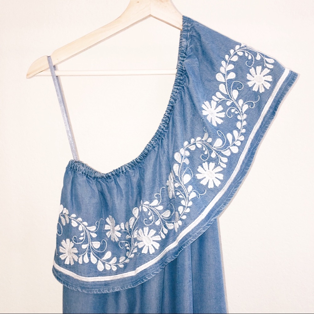 Rebecca Minkoff Rita One Shoulder Dress NWT Medium - Picture 3 of 8
